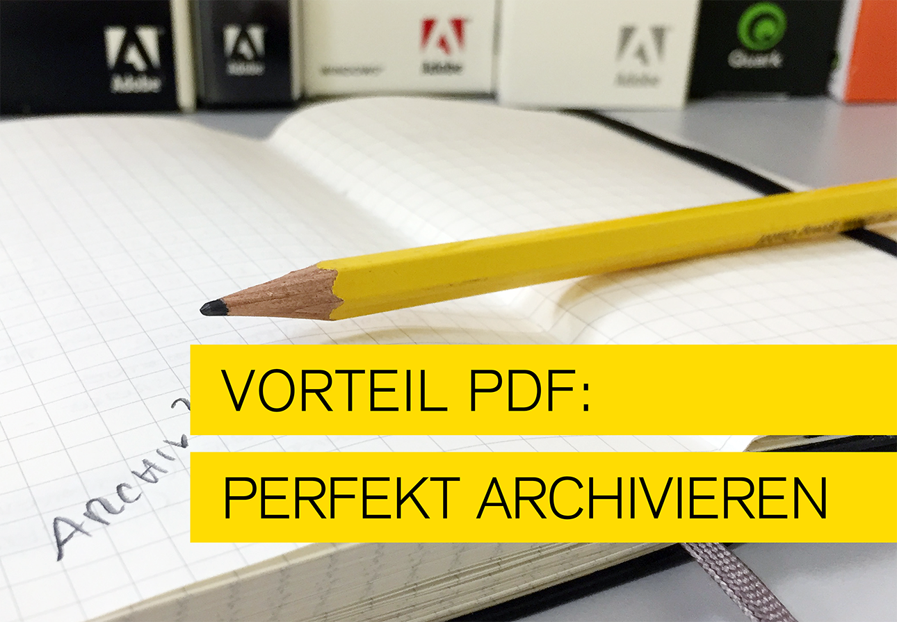 Titelbild zum Blog perfekt archivieren mit PDF