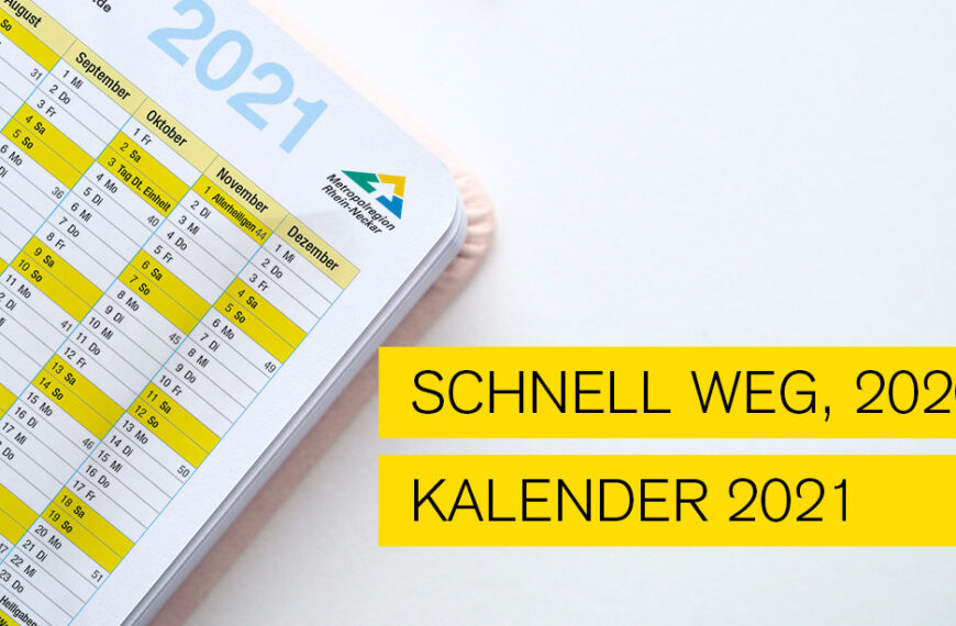 Titelbild zum Blog: Schnell weg 2020 - Kalender Download