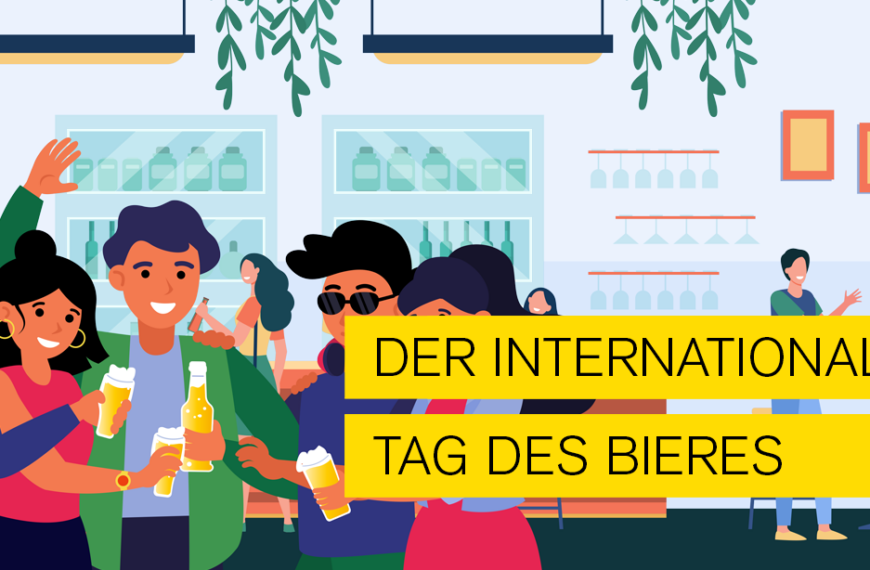 PDF-Profi Blog Internationaler Tag des Bieres. Ein Tag um Freunde zu treffen und Bier zu trinken. Blogthema von Typo Art Mannheim