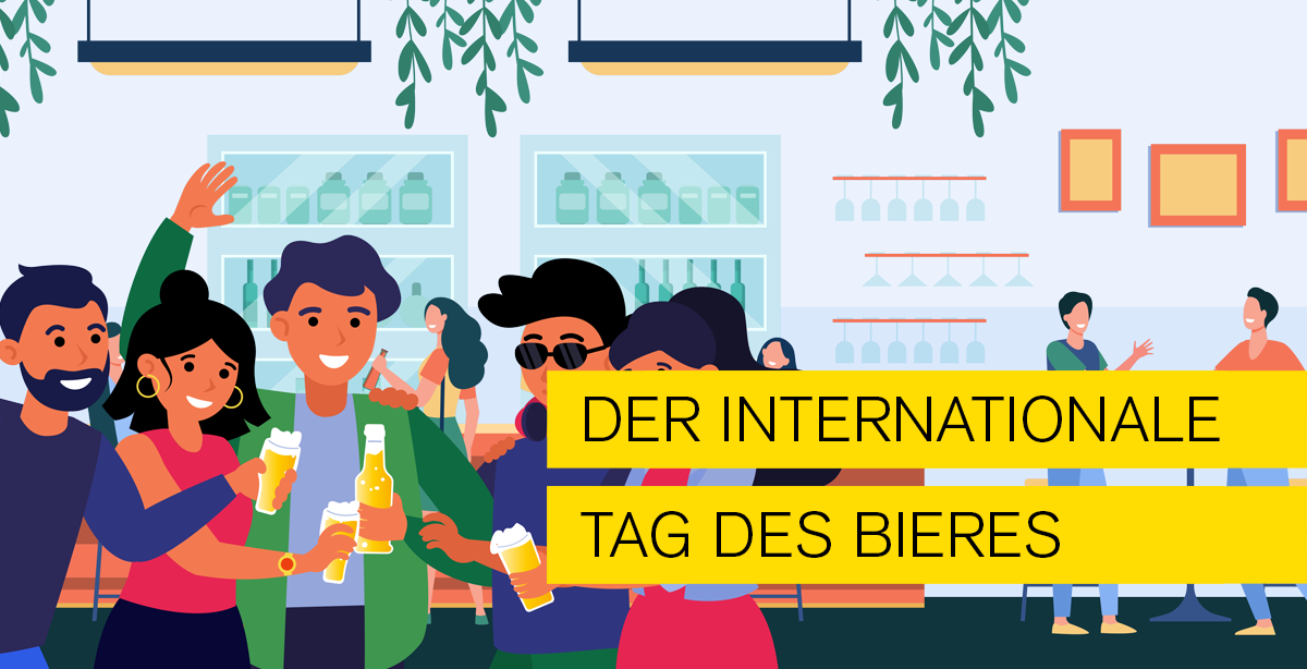 PDF-Profi Blog Internationaler Tag des Bieres. Ein Tag um Freunde zu treffen und Bier zu trinken. Blogthema von Typo Art Mannheim